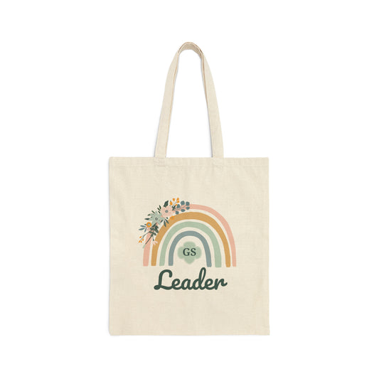 Girl Scout Leader Cotton Canvas Tote Bag