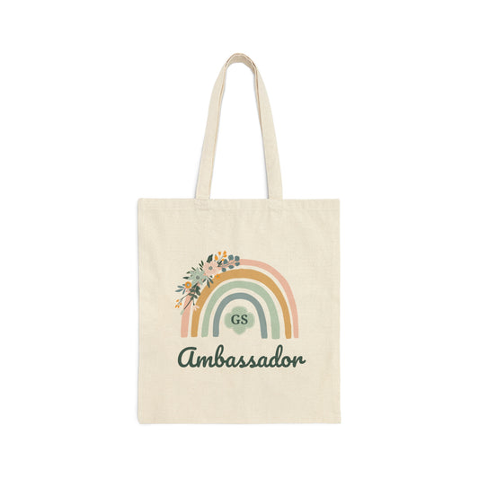 Girl Scout Ambassador Cotton Canvas Tote Bag