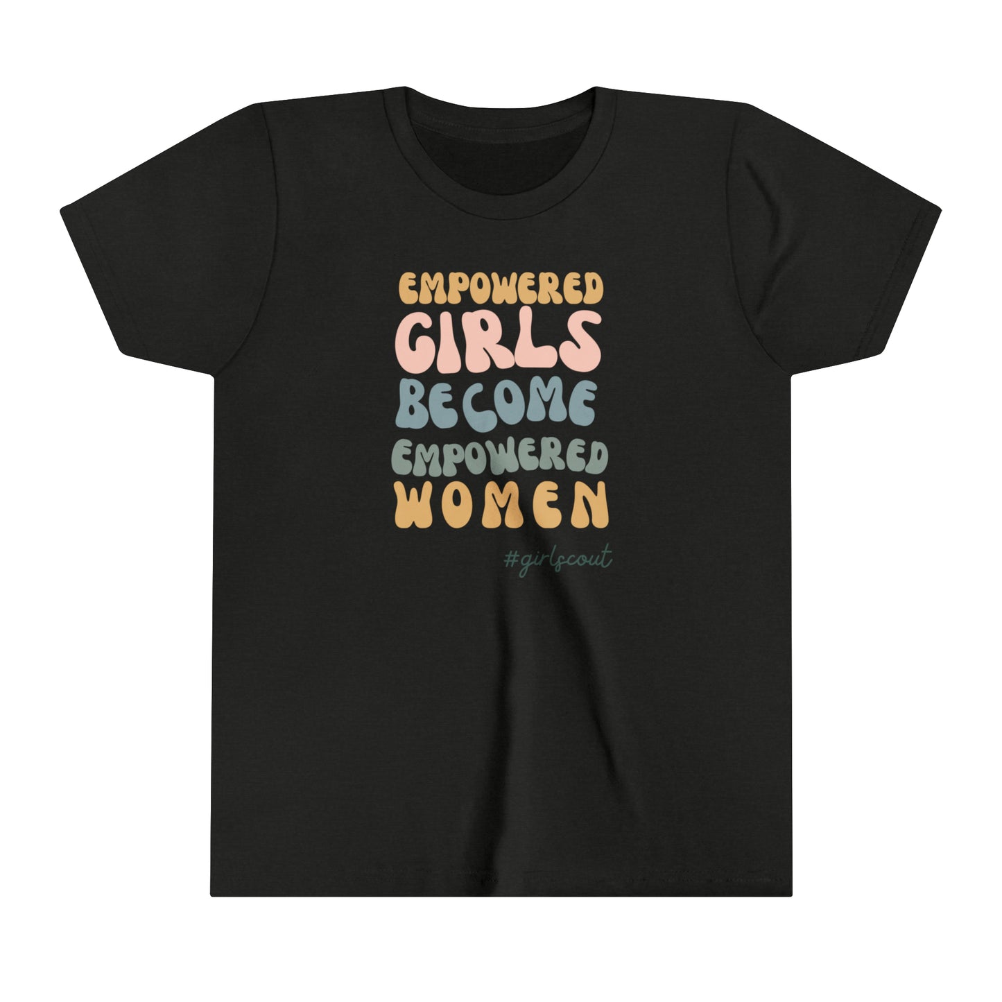 Girl Scout Empowered Girls Youth Tee