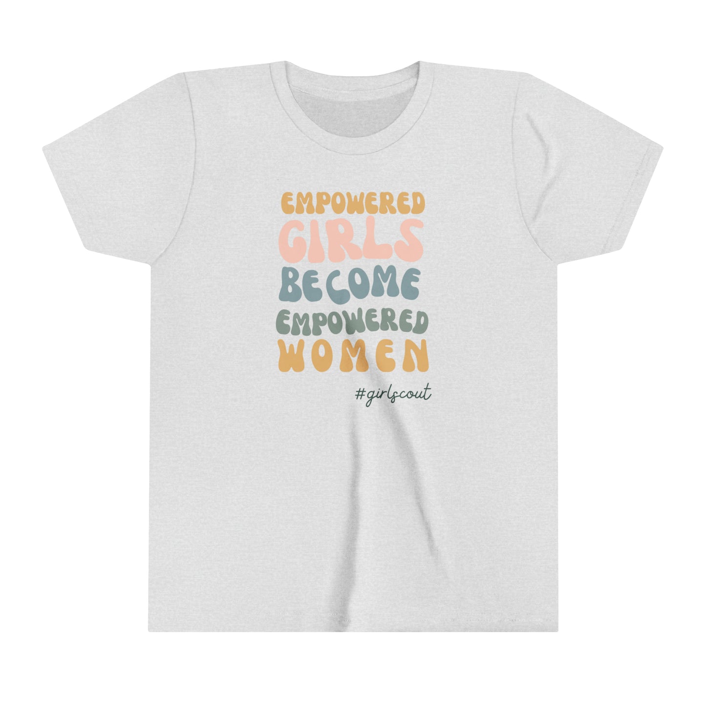 Girl Scout Empowered Girls Youth Tee