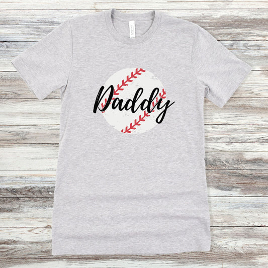 Baseball Daddy Sports Vintage Style Shirt