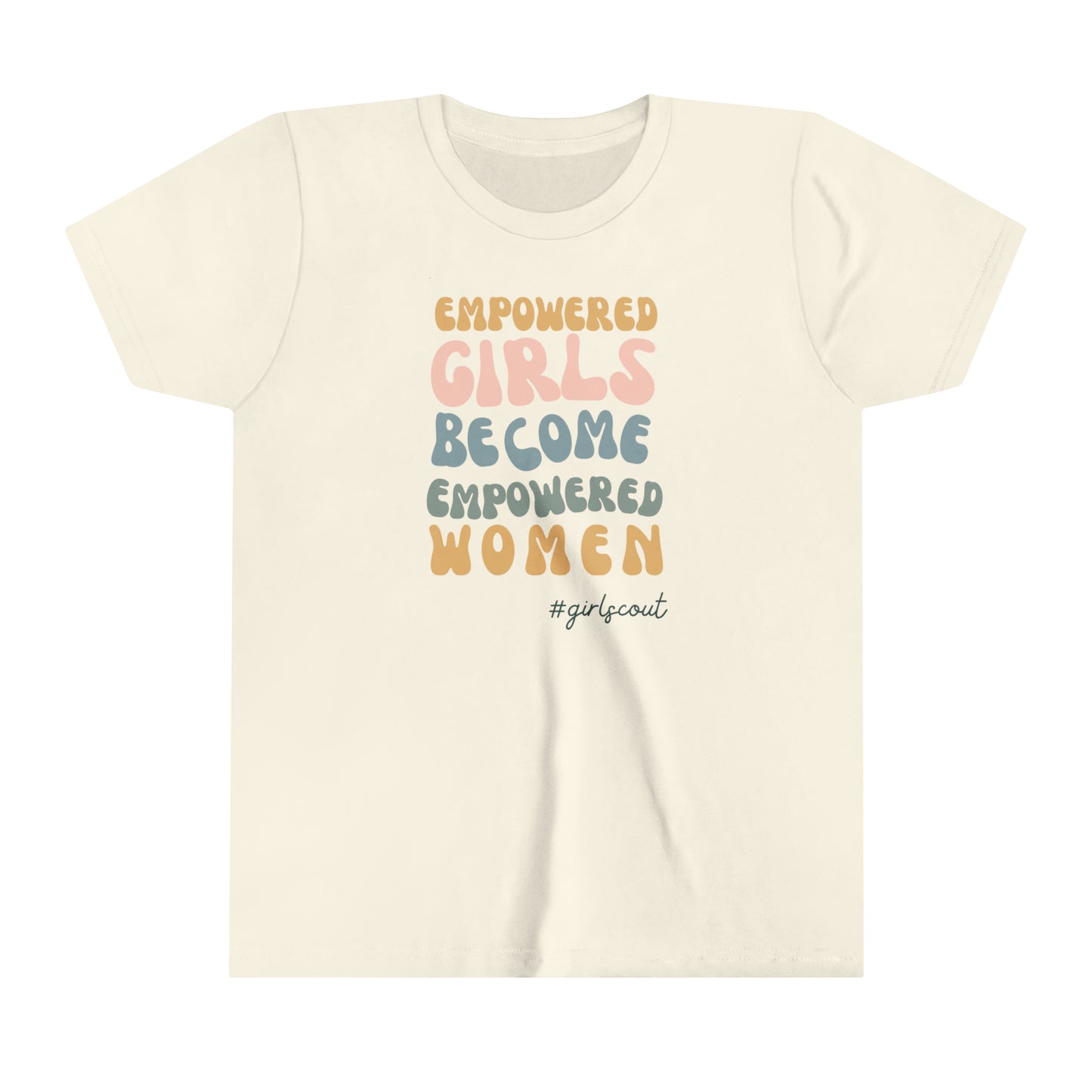 Girl Scout Empowered Girls Youth Tee