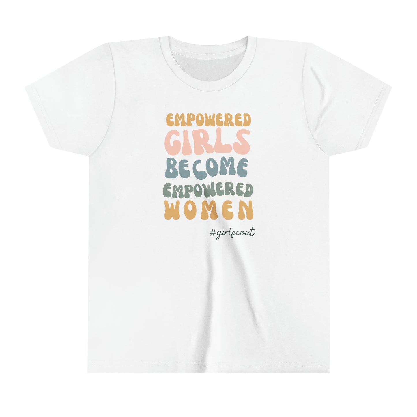 Girl Scout Empowered Girls Youth Tee