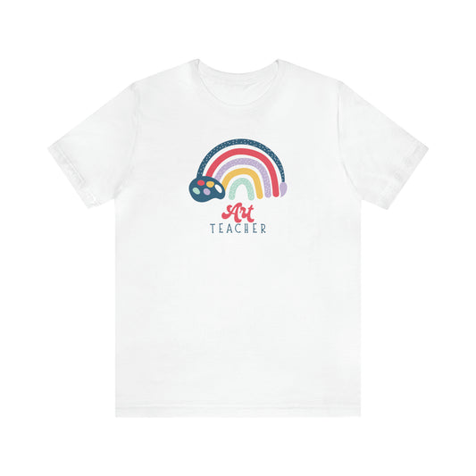 Art Teacher Rainbow Tee