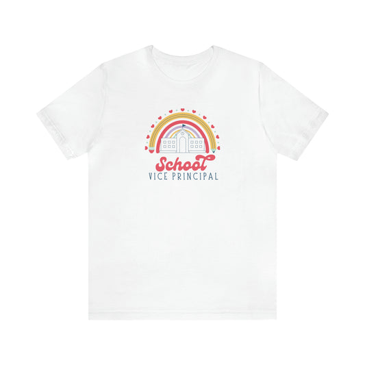 School  Vice Principal Rainbow Tee