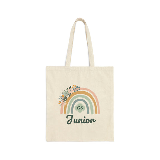 Girl Scout Junior Cotton Canvas Tote Bag