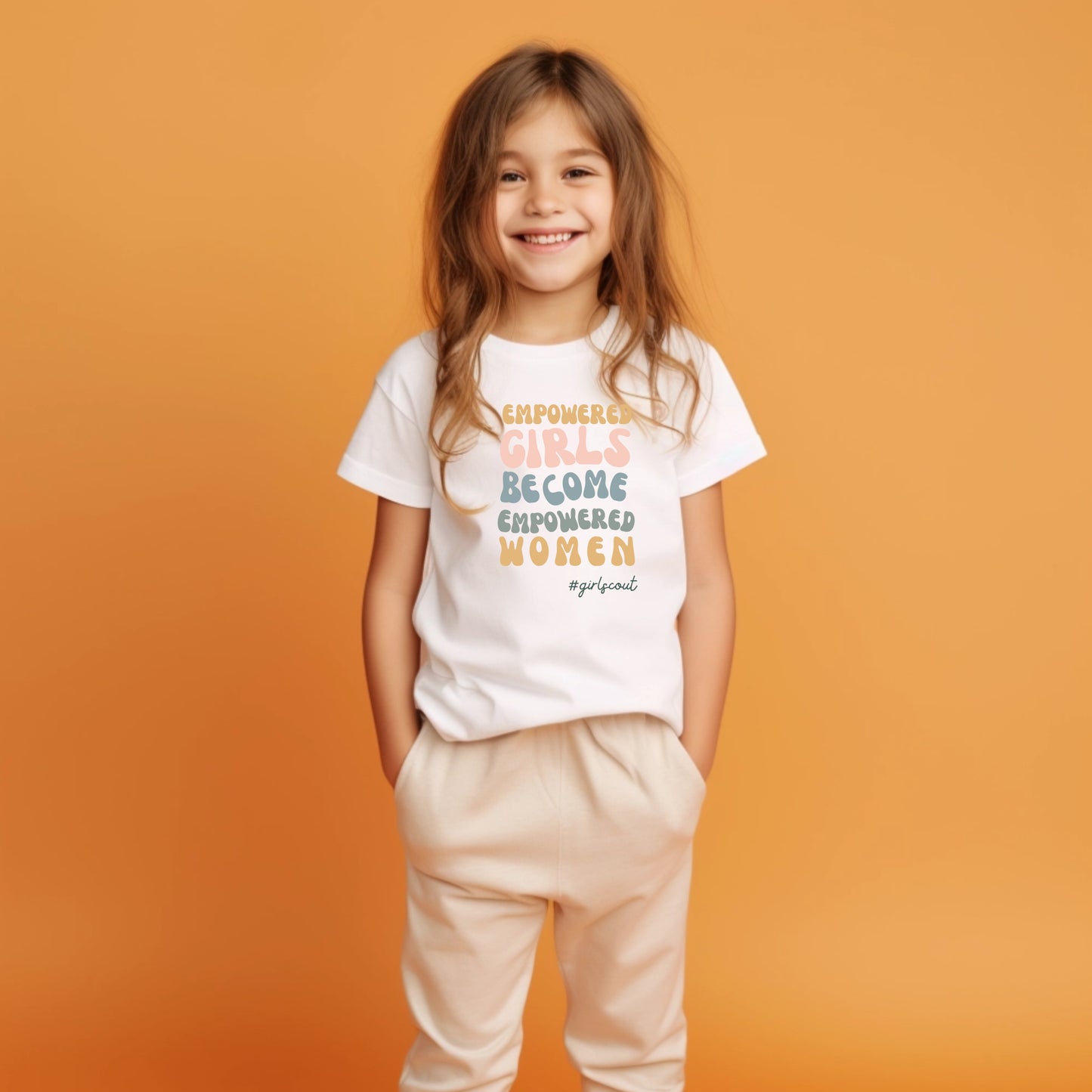 Girl Scout Empowered Girls Youth Tee